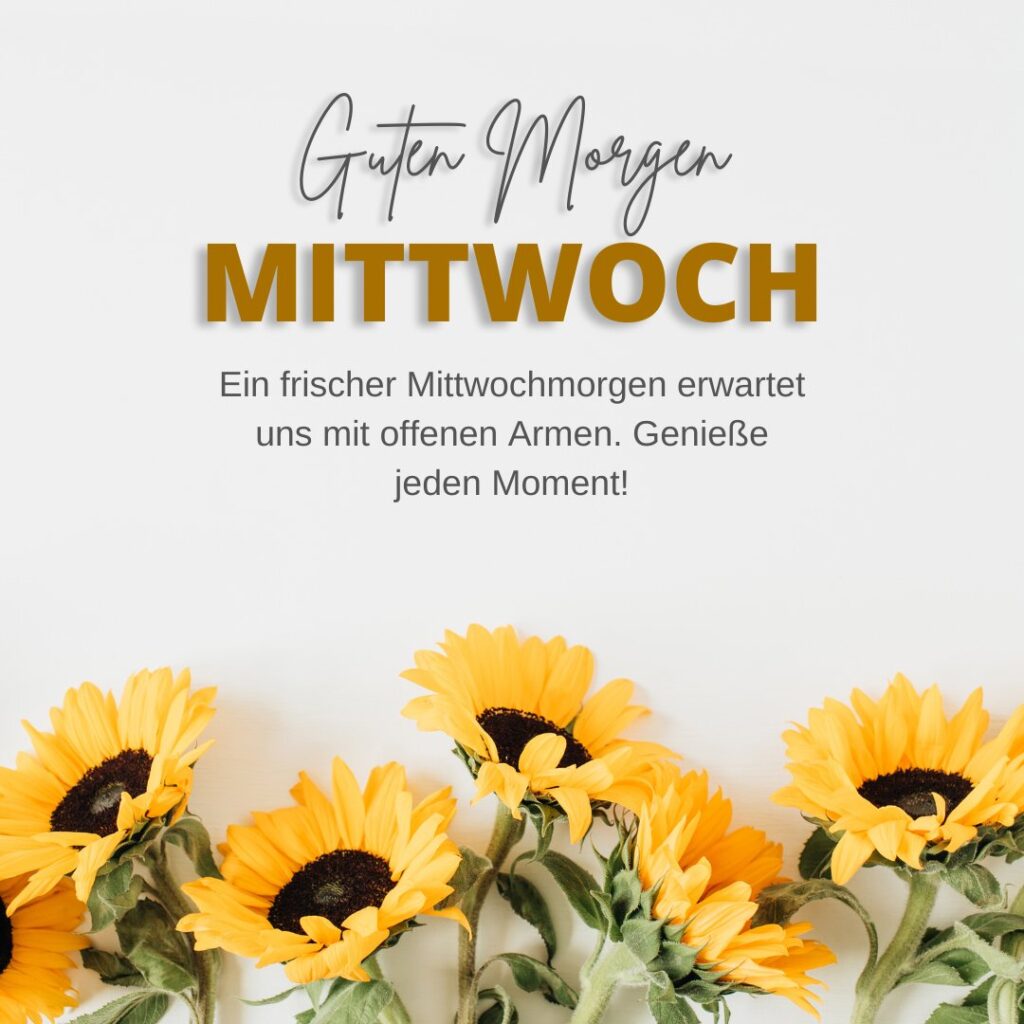 165+ Guten Mittwoch Sprüche, Grüße und Wünsche