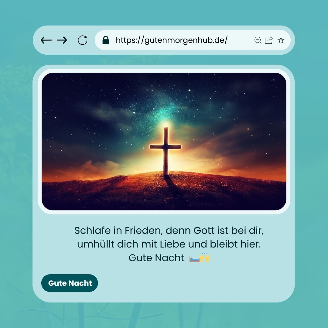85+ Christliche Gute Nacht Sprüche Schlafen mit Glauben