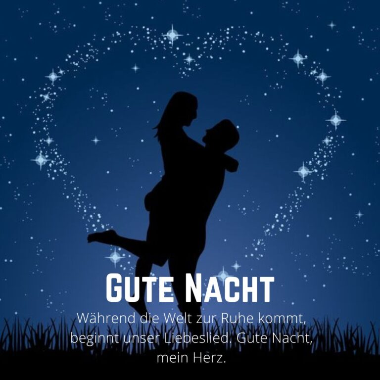 90+ Gute Nacht Mein Schatz Bilder Sprüche, die versüßen