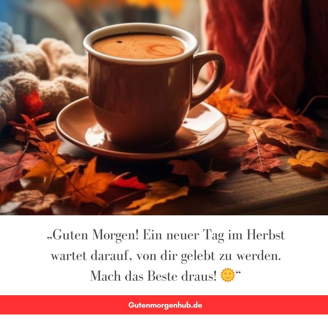 130+ Guten Morgen Dienstag Herbst: Botschaften, Sprüche 8 Guten Morgen Dienstag Herbst