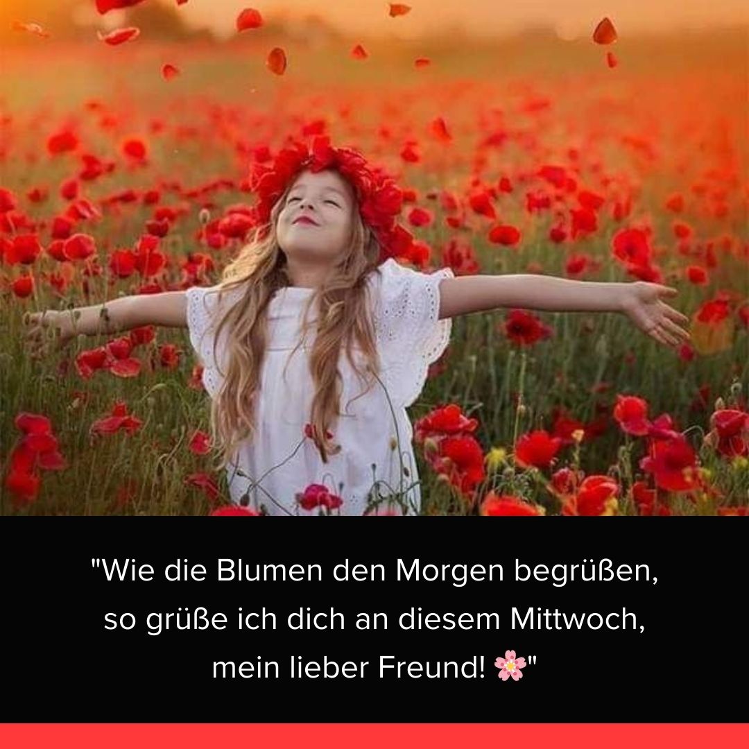 Guten Morgen Mittwoch Blumen: 100+ Bezaubernde Grüße 6 Guten Morgen Mittwoch Blumen