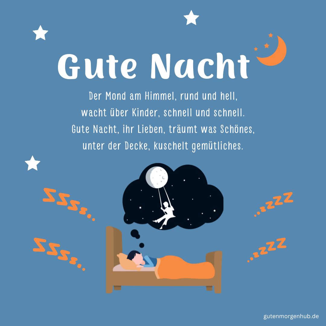 110+ Gute Nacht Gedicht Gedichte, die das Herz berühren