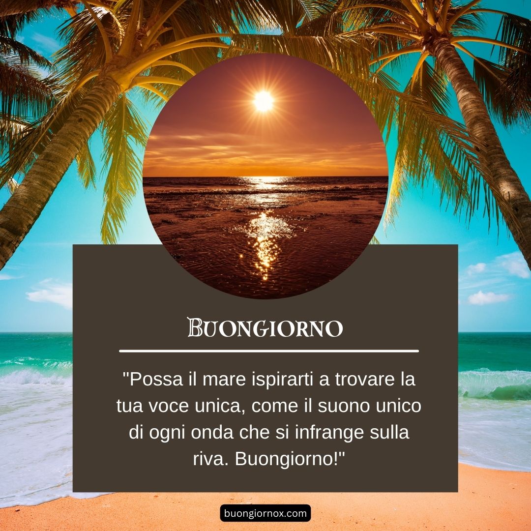 Immagini Buongiorno Mare