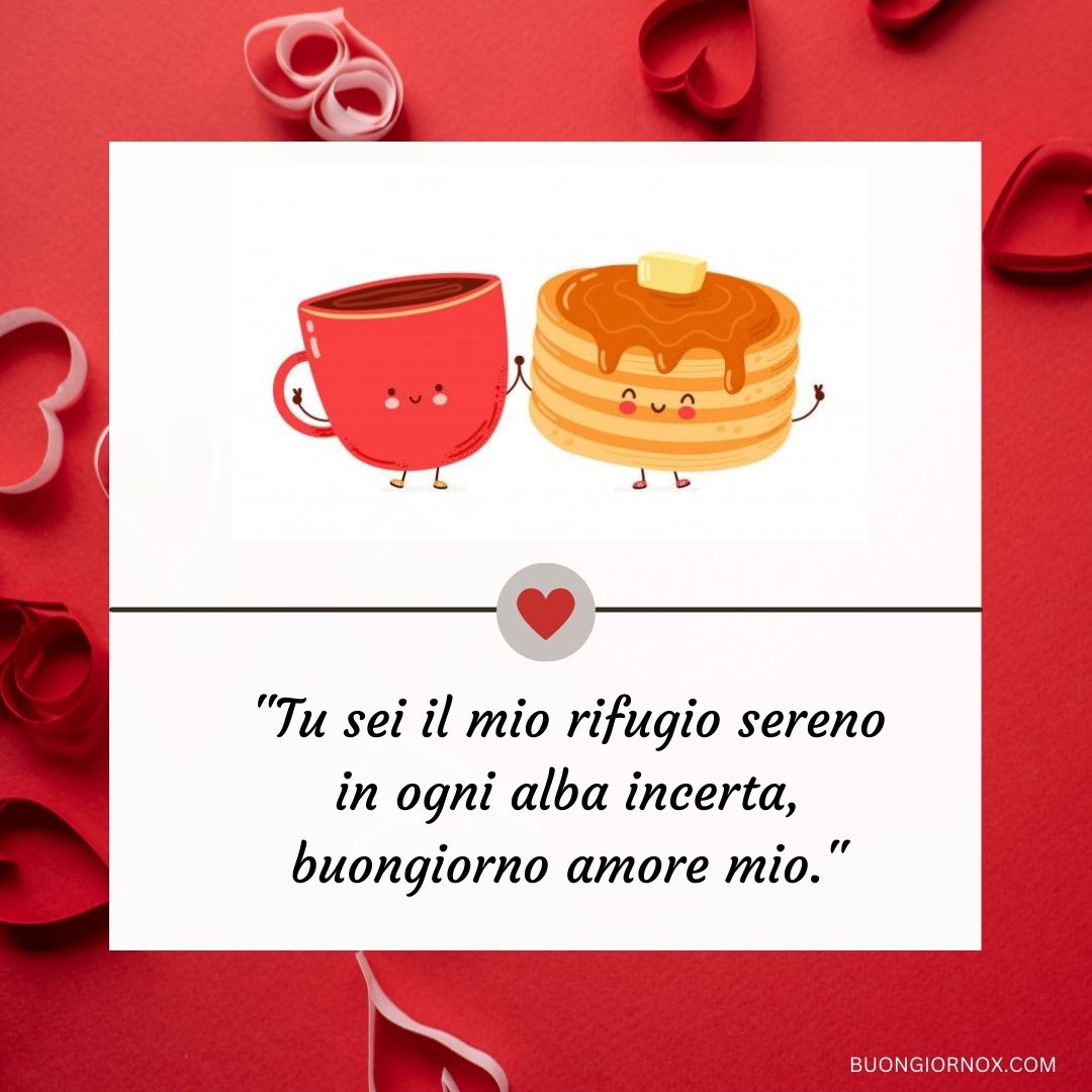 immagine buongiorno amore mio