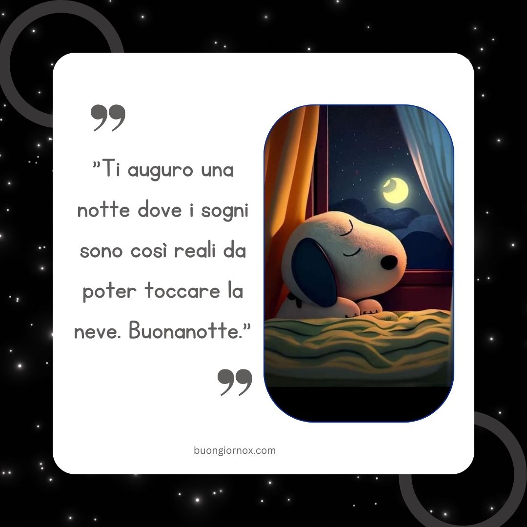 Immagini bellissime di buonanotte invernali