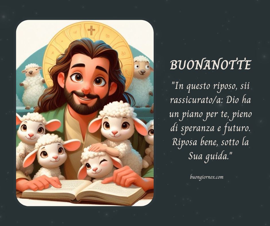 Immagini buonanotte con angeli e santi