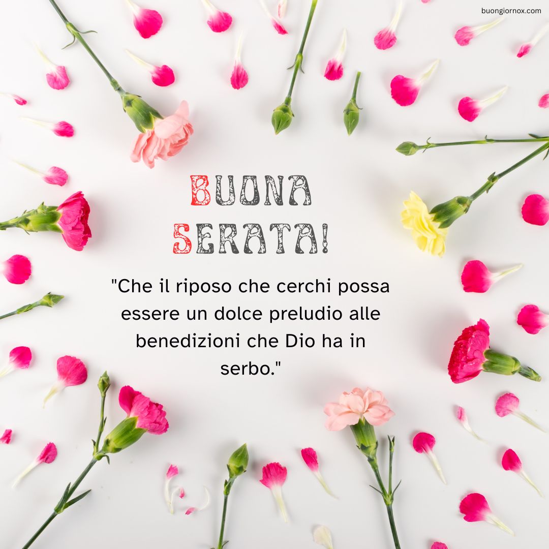 Momenti di grazia nella tua serata religiosa