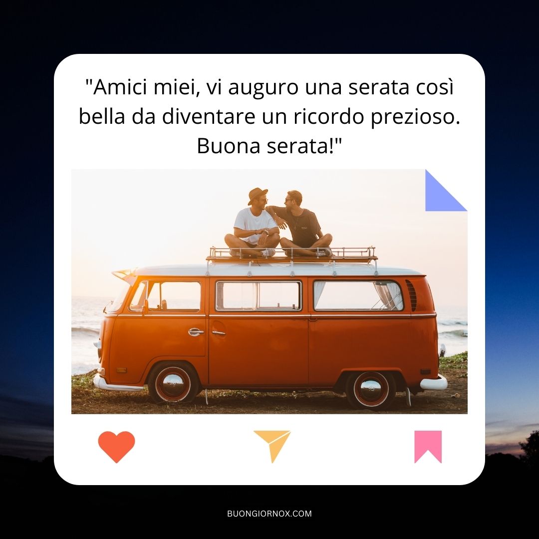 Una serata speciale dedicata agli amici