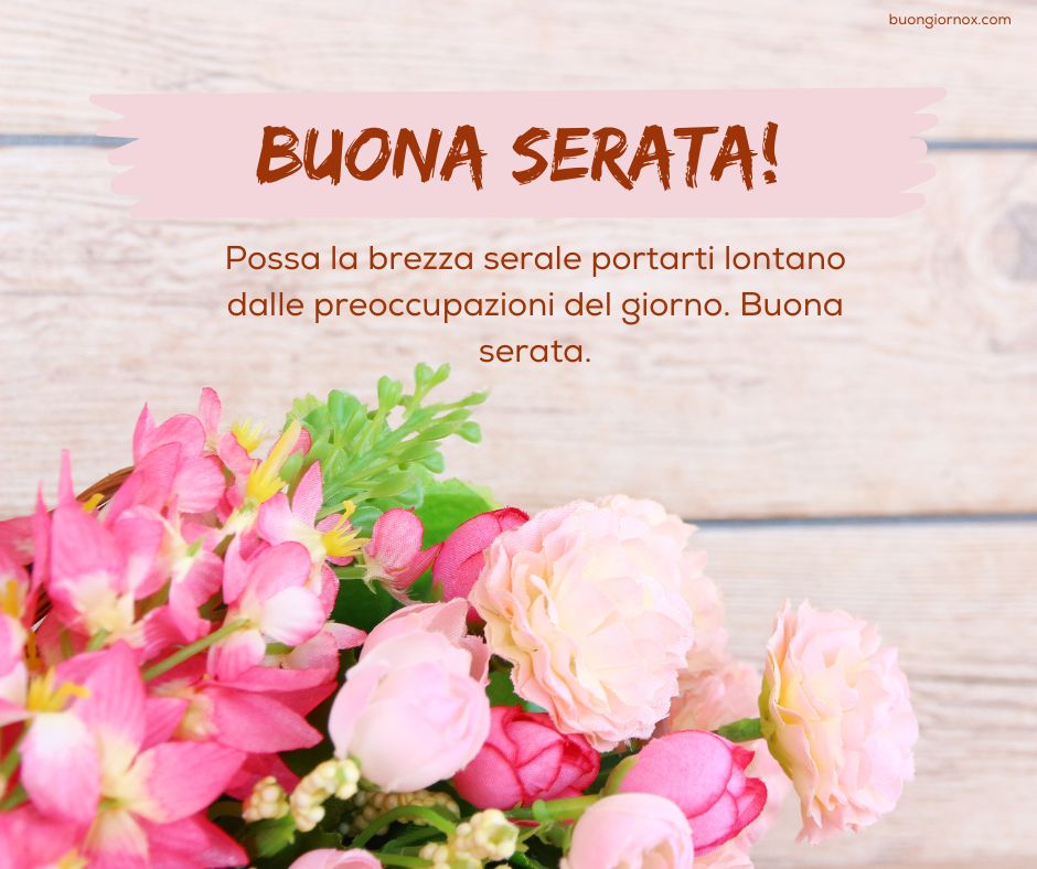 buona serata immagini 2024