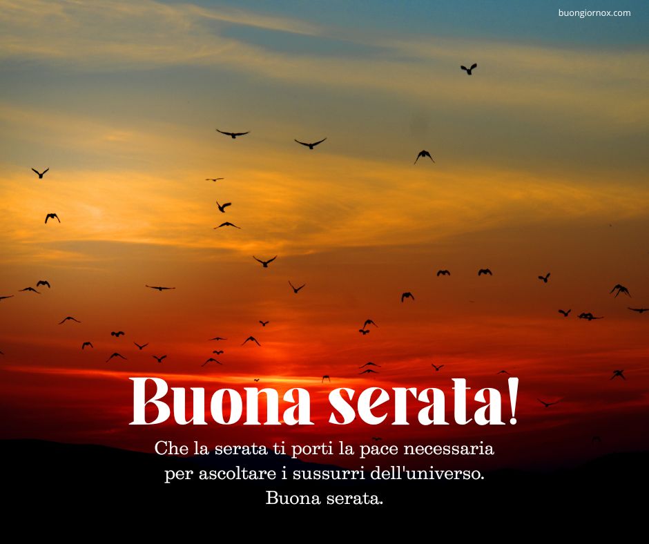 buona serata immagini vintage