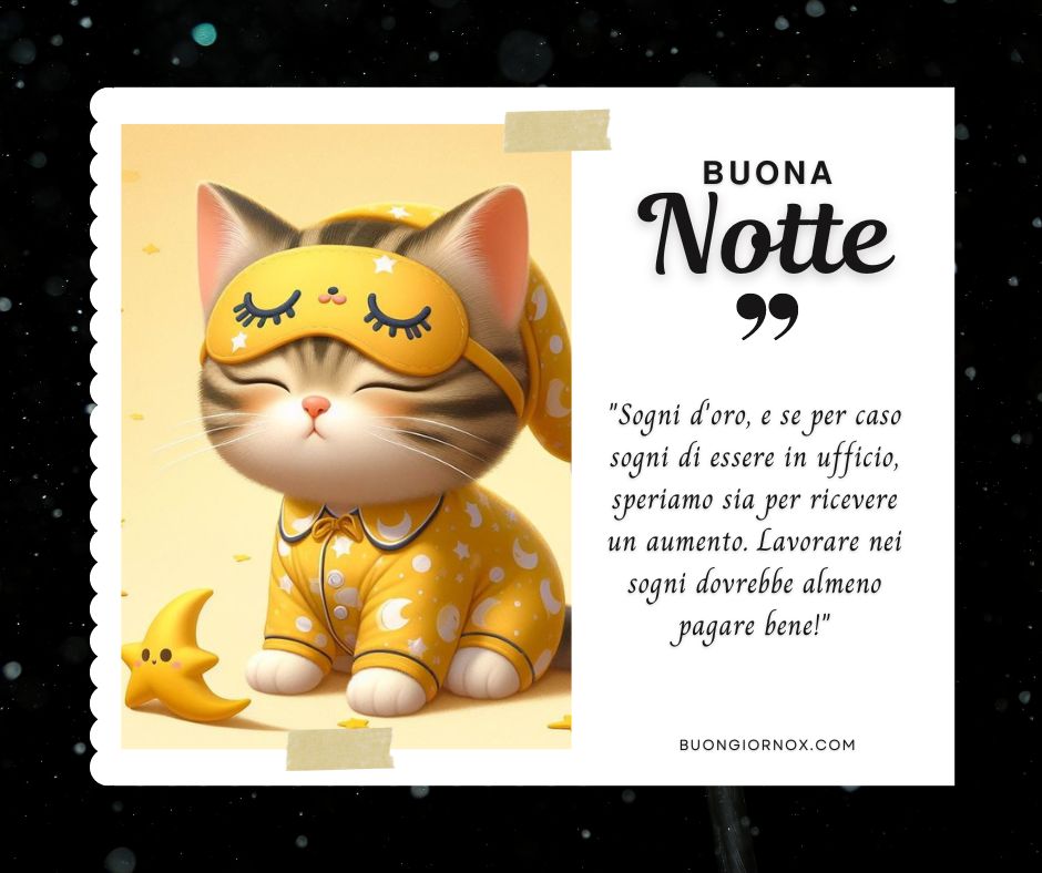 buonanotte a domani immagini nuove divertenti