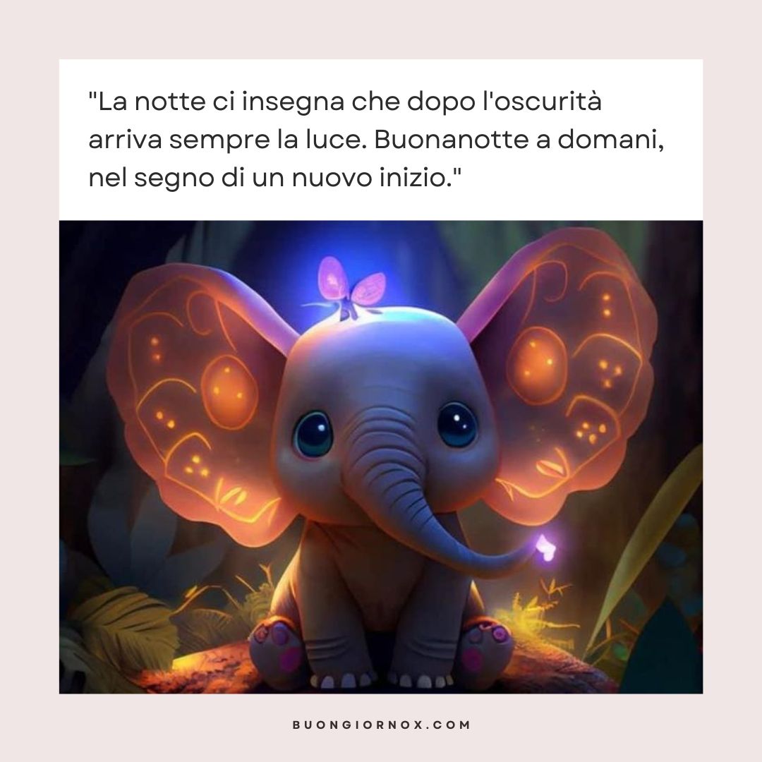 buonanotte à domani