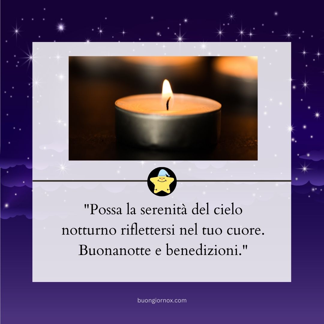 buonanotte con immagini religiose