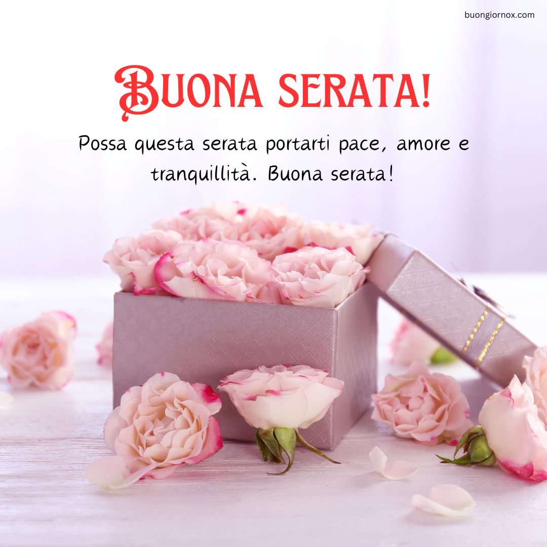 buonasera o buona serata immagini