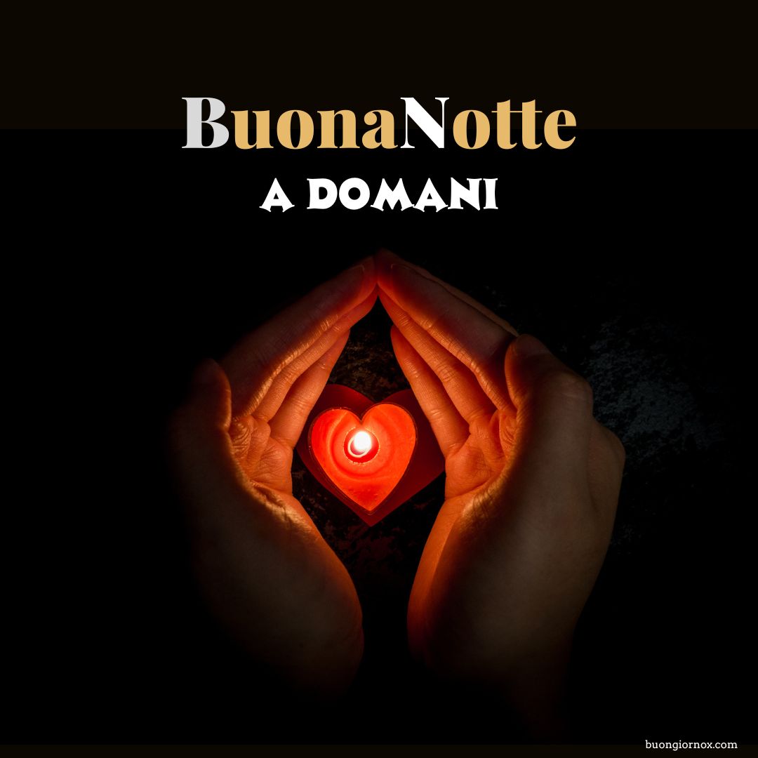 immagini buonanotte a domani con il cuore
