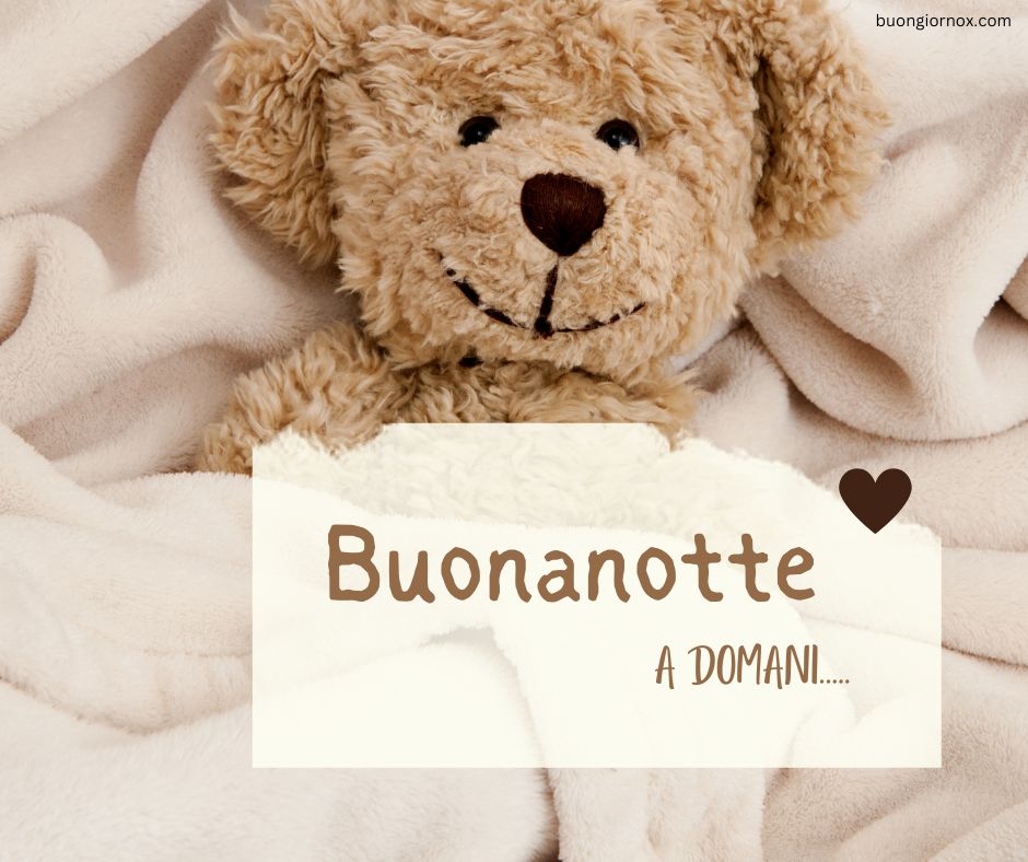 immagini buonanotte a domani