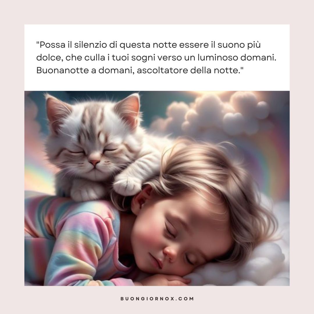 immagini buonanotte a mia figlia