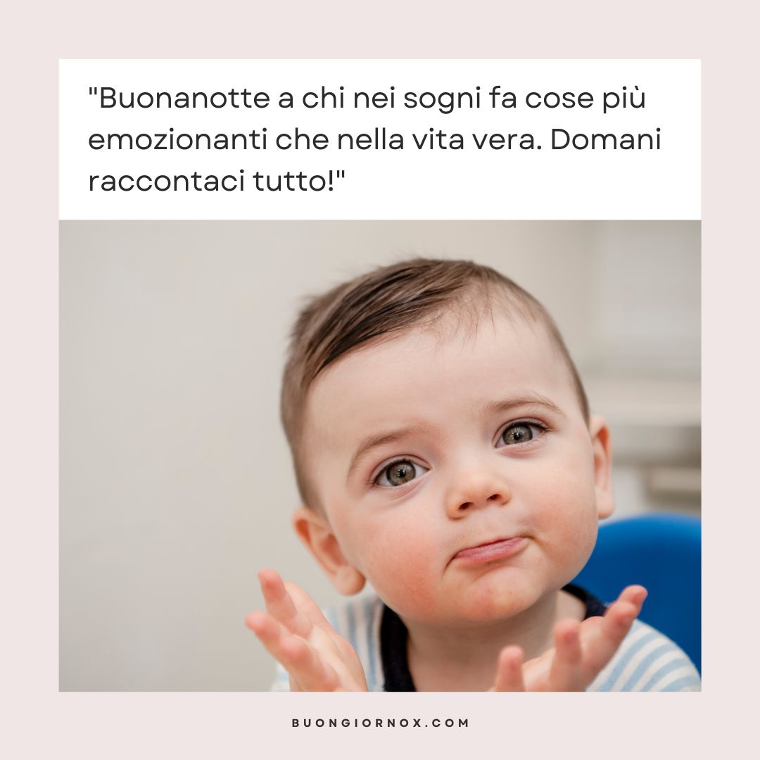 immagini buonanotte con bambini divertenti