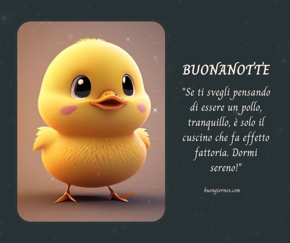 immagini buonanotte divertenti con animali