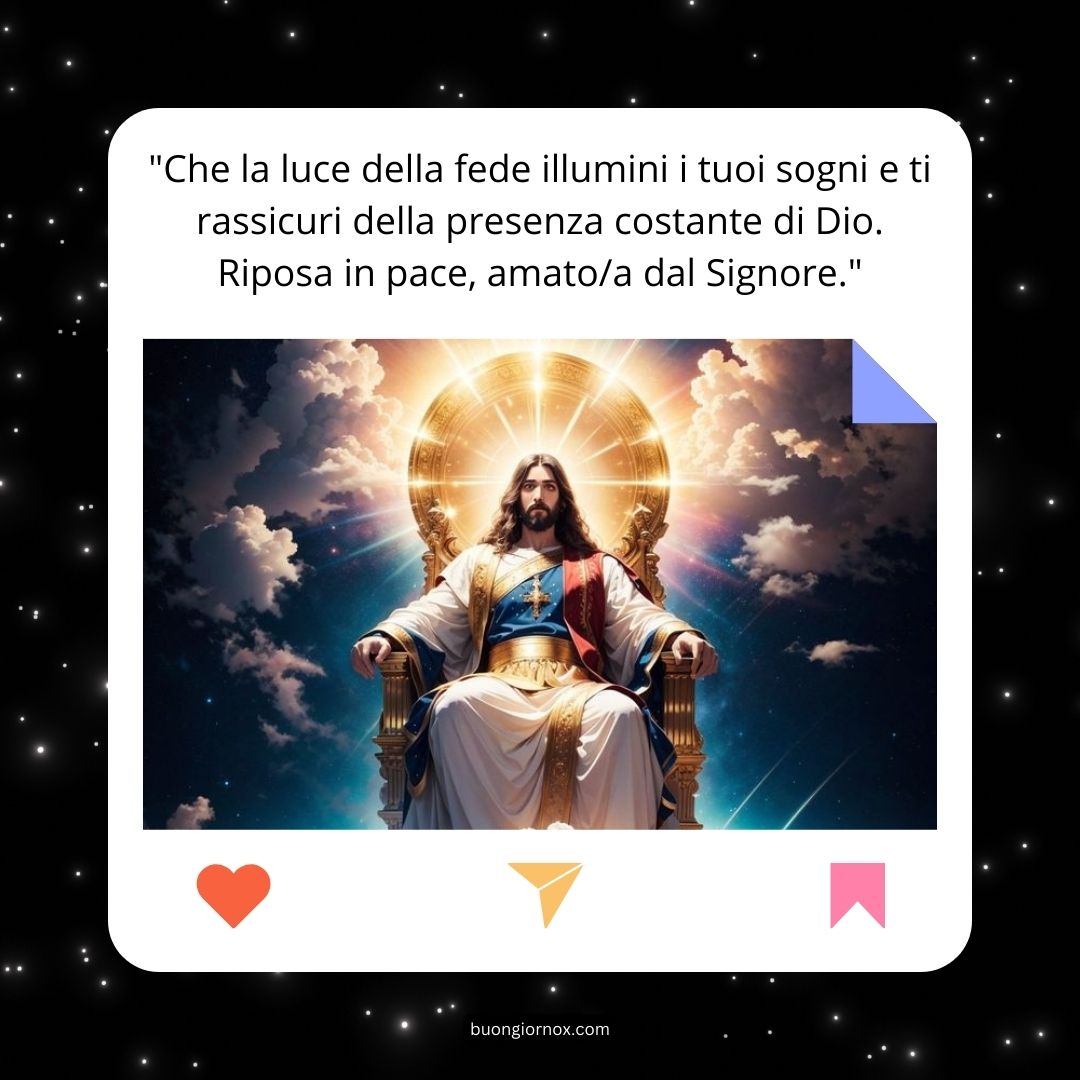 immagini buonanotte religione