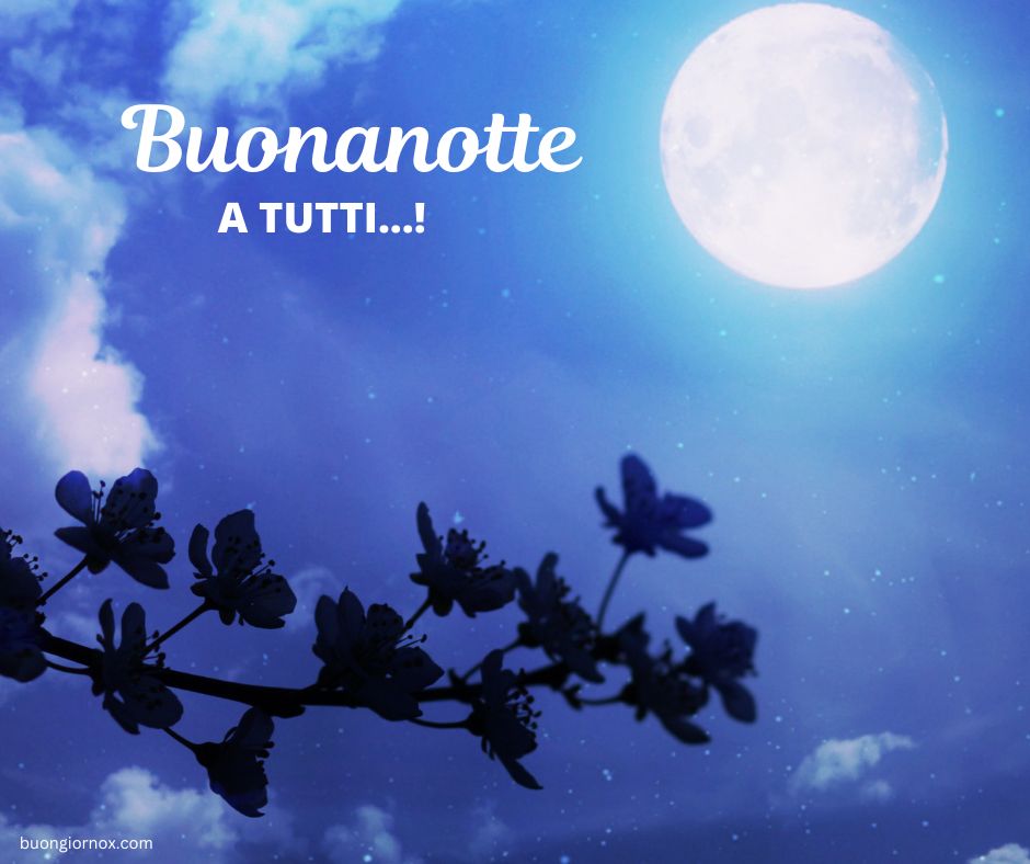 immagini di buonanotte a tutti