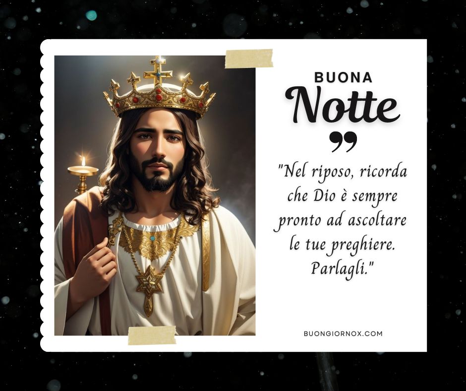 immagini e frasi di buonanotte religiose nuove
