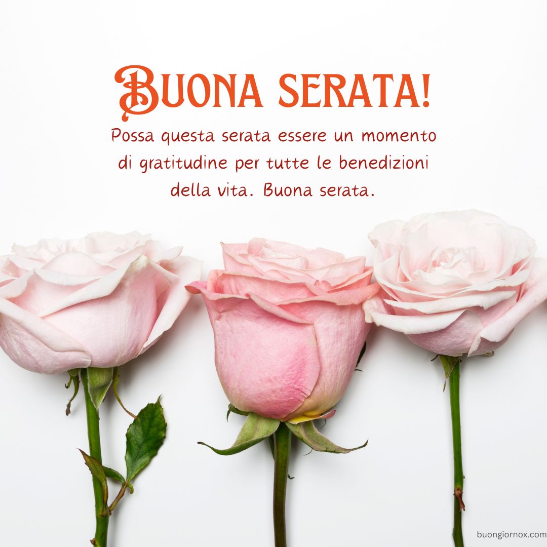 pinterest buona serata immagini