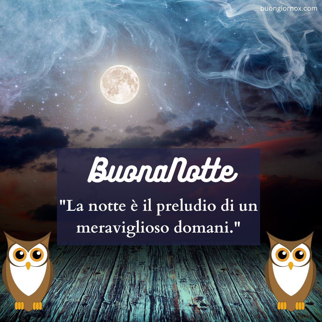 una bella buonanotte immagini