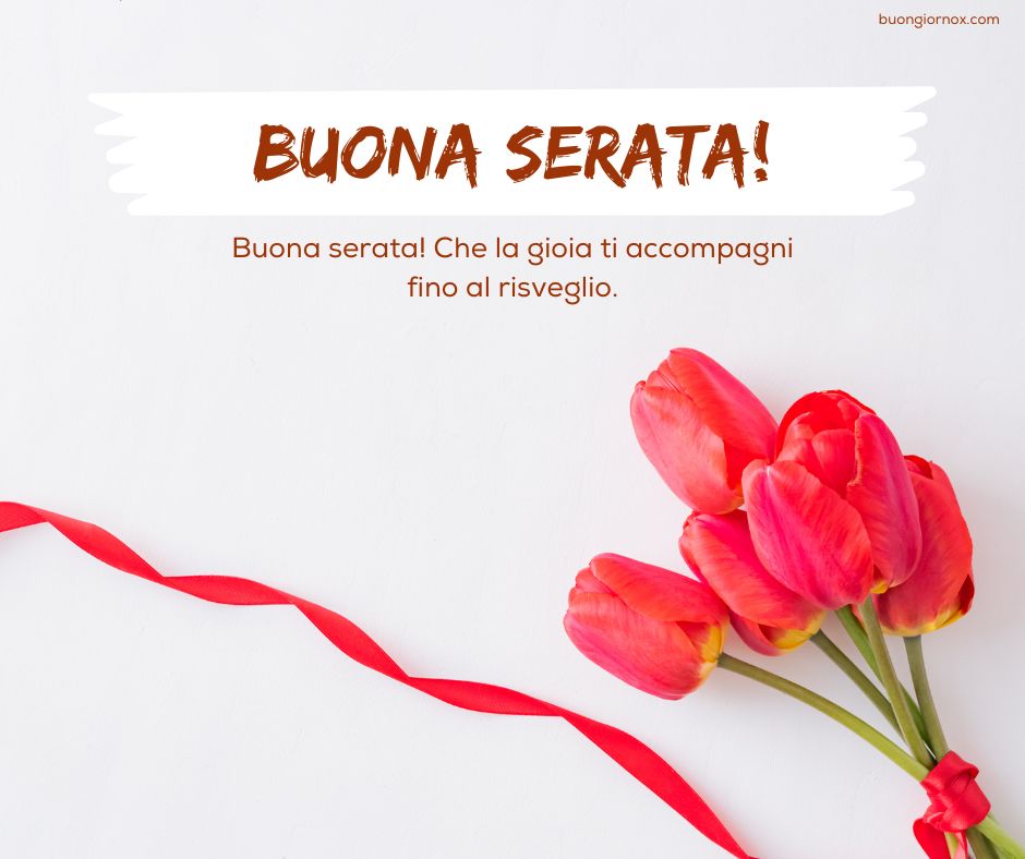 una buona serata immagini