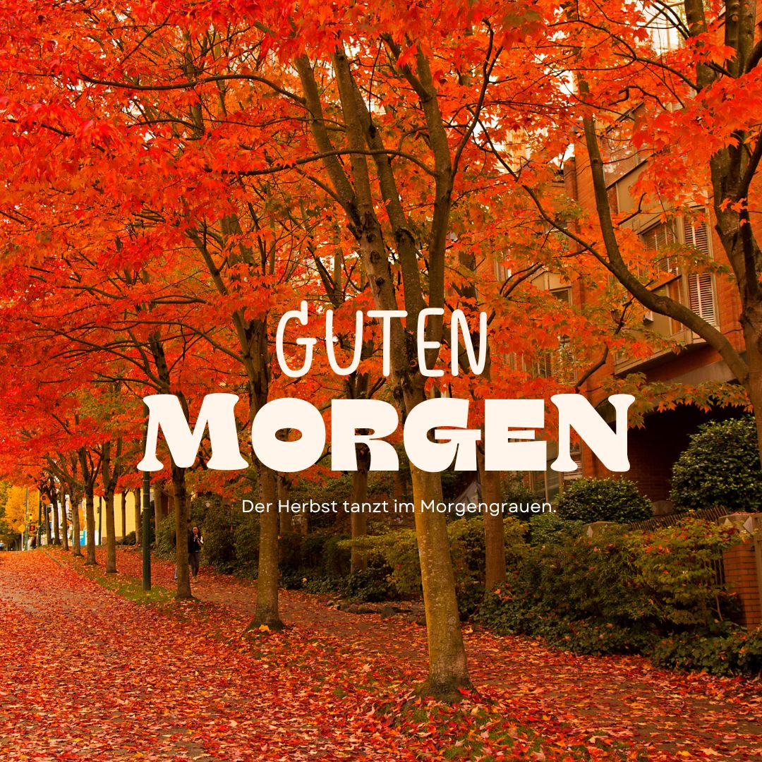 100+ Guten Herbst Bilder, Sprüche und Grüße