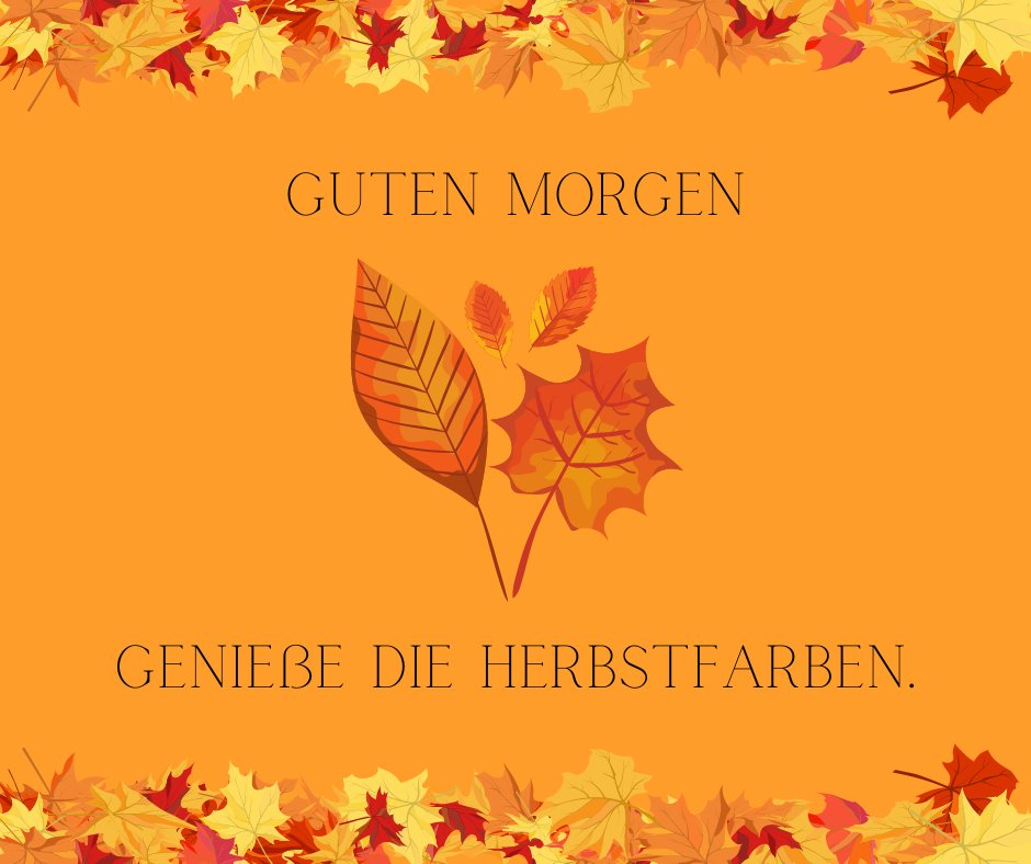 100+ Guten Herbst Bilder, Sprüche und Grüße