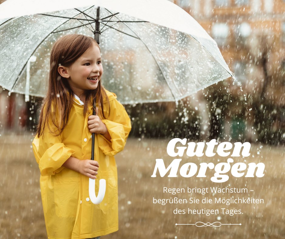 100+ Guten Regen Bildern, Sprüchen und Grüßen