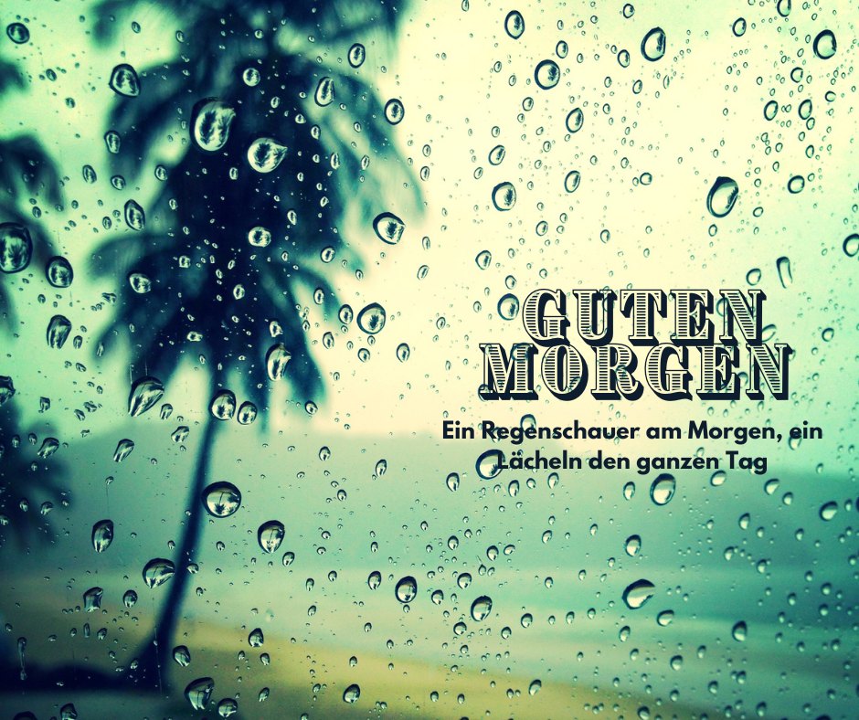 100+ Guten Regen Bildern, Sprüchen und Grüßen