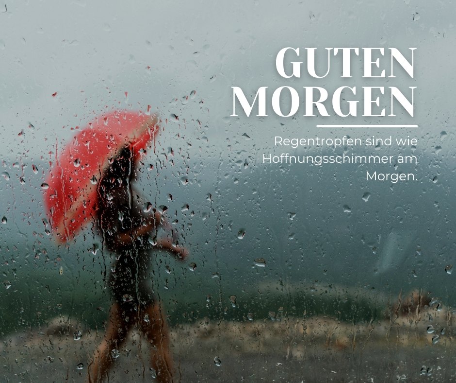 100+ Guten Regen Bildern, Sprüchen und Grüßen