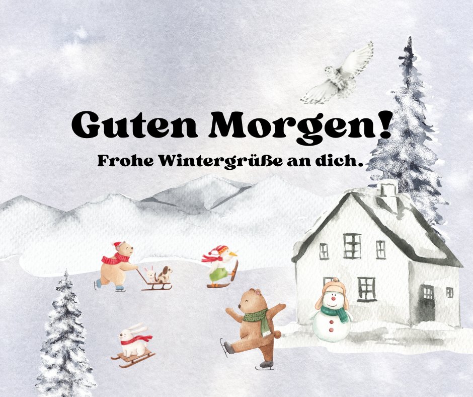 100+ Winterliche Guten Bilder, Sprüche und Grüße
